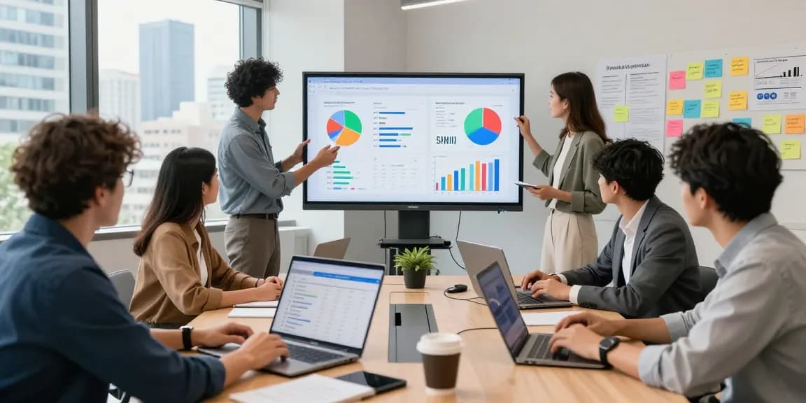 Agencia SEO Local Barcelona: equipo colaborando en estrategia digital para mejorar visibilidad en Google Maps.