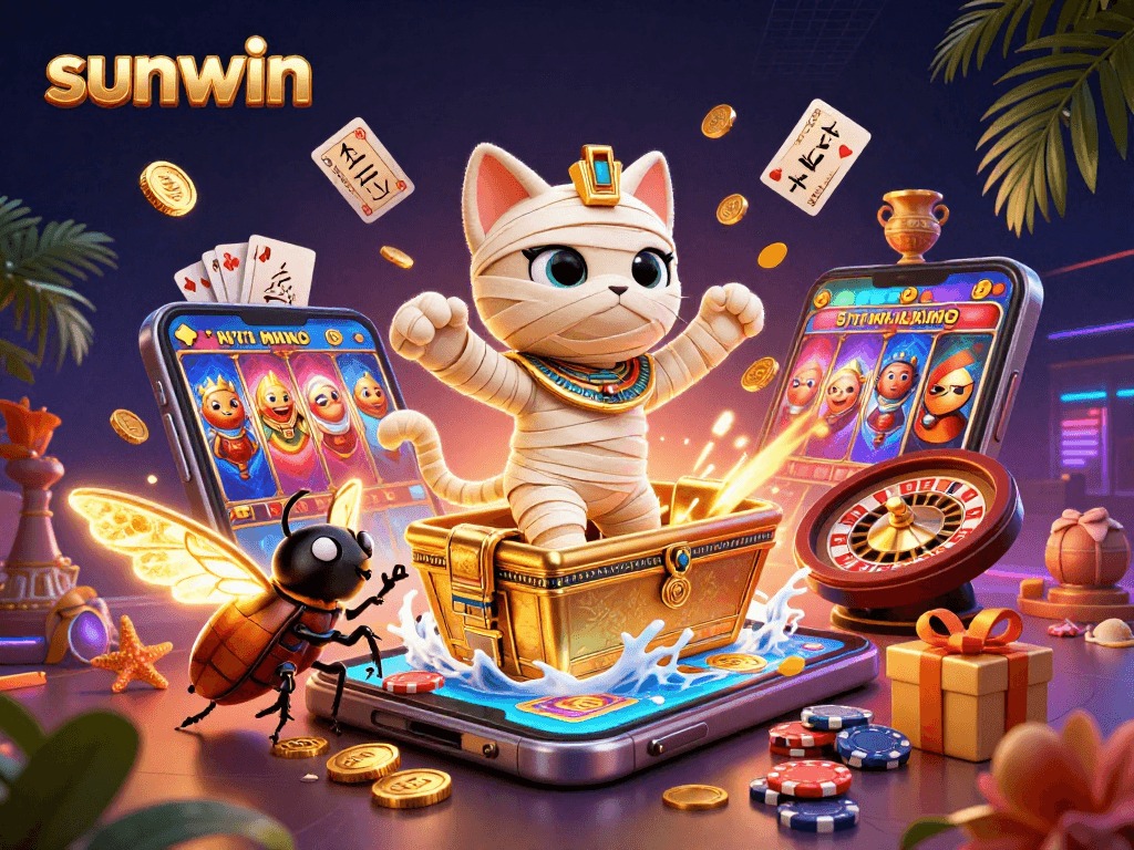 Experience thrilling wins at sunwin with our adventurous Egyptian gaming scene.