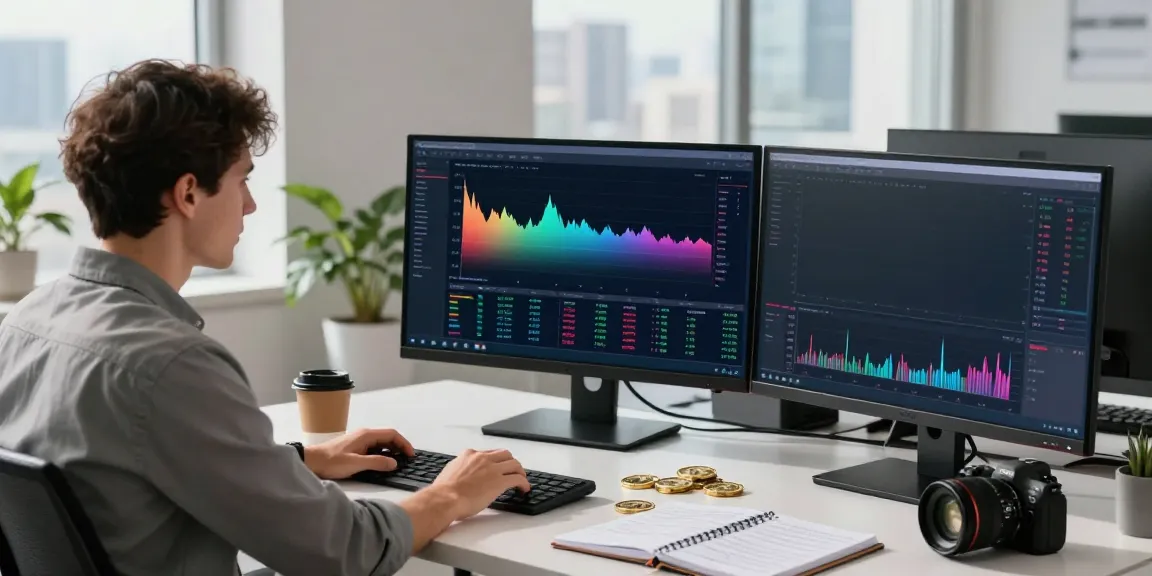 Bronce Fondavío, espacio de trabajo profesional de trading en criptomonedas con gráficos y análisis en tiempo real.