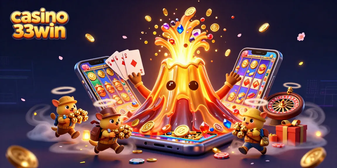 Experience thrilling wins at casino 33win with vibrant gaming adventures and treasure-filled fun.
