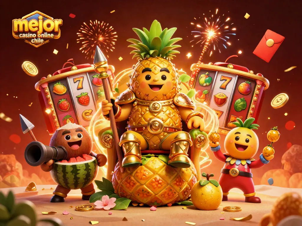 Juega en el mejor casino online Chile, donde diversión y suerte se unen en una escena vibrante y lujosa.