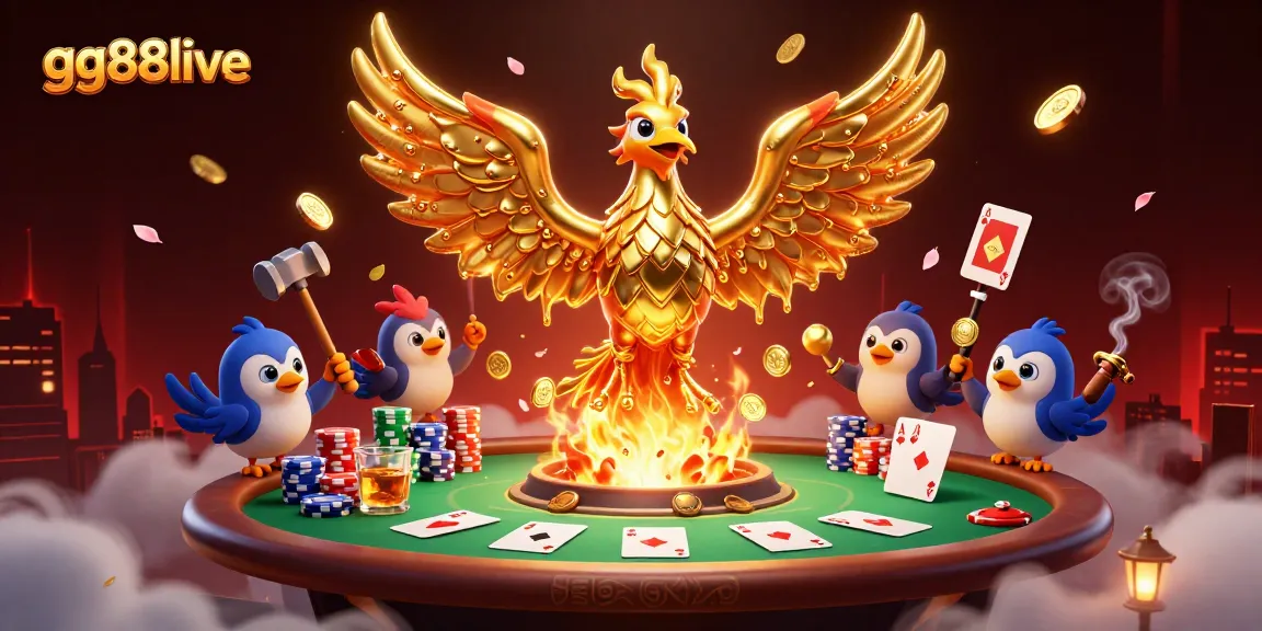 Experience the thrill of gg88live as the molten golden phoenix ignites your winning spirit at the online casino.