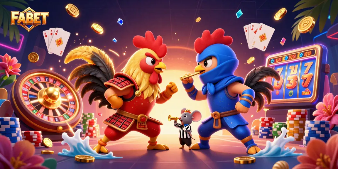 Experience thrilling confrontations in FABET's dynamic gaming scene with explosive visuals and exciting elements.
