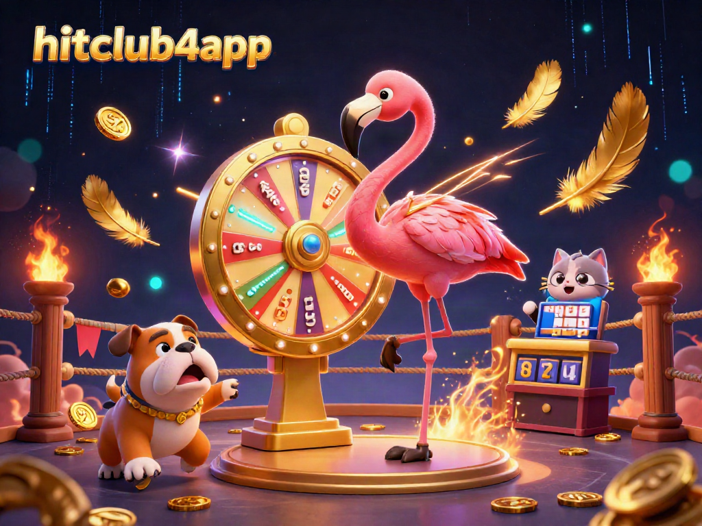 Engage in thrilling casino action with hitclub4app and explore massive prizes in this dynamic game scene.